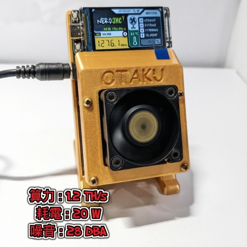 NerdAxe Gamma 礦機
